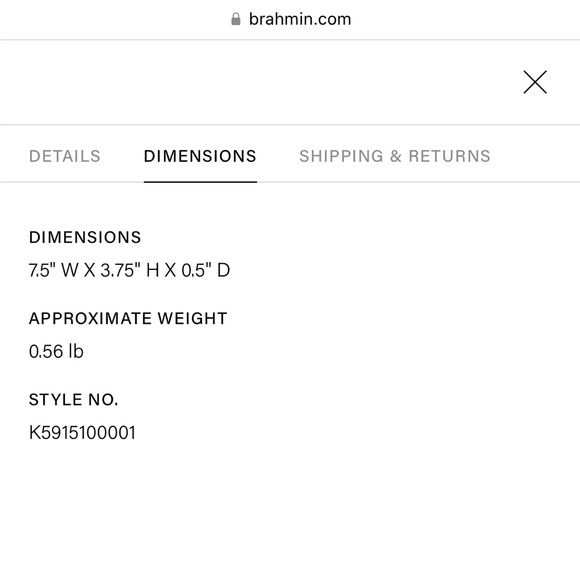 Brahmin Ady Wallet Oyster Mini - Picture 5 of 6